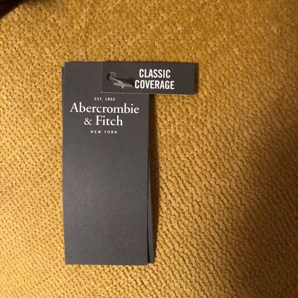 NWT Abercrombie and Fitch classic coverage burgundy swimsuit - Picture 10 of 12